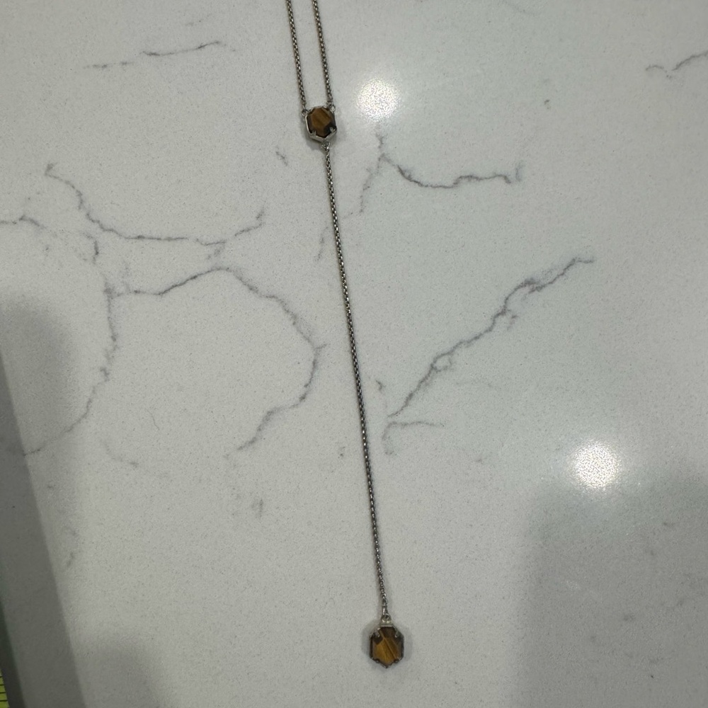 2 Kendra Scott Gold Chain Necklaces - Picture 2 of 5